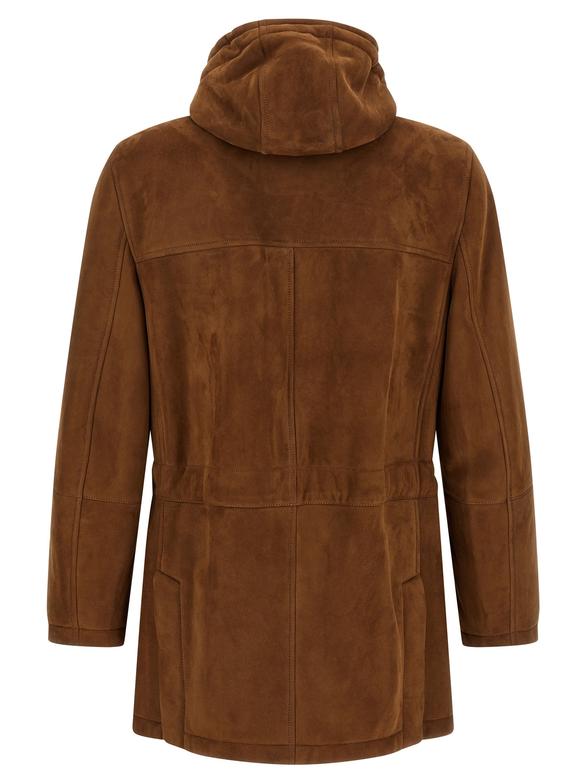 Brunello Cucinelli Men Suede Parka BRUNELLO CUCINELLI