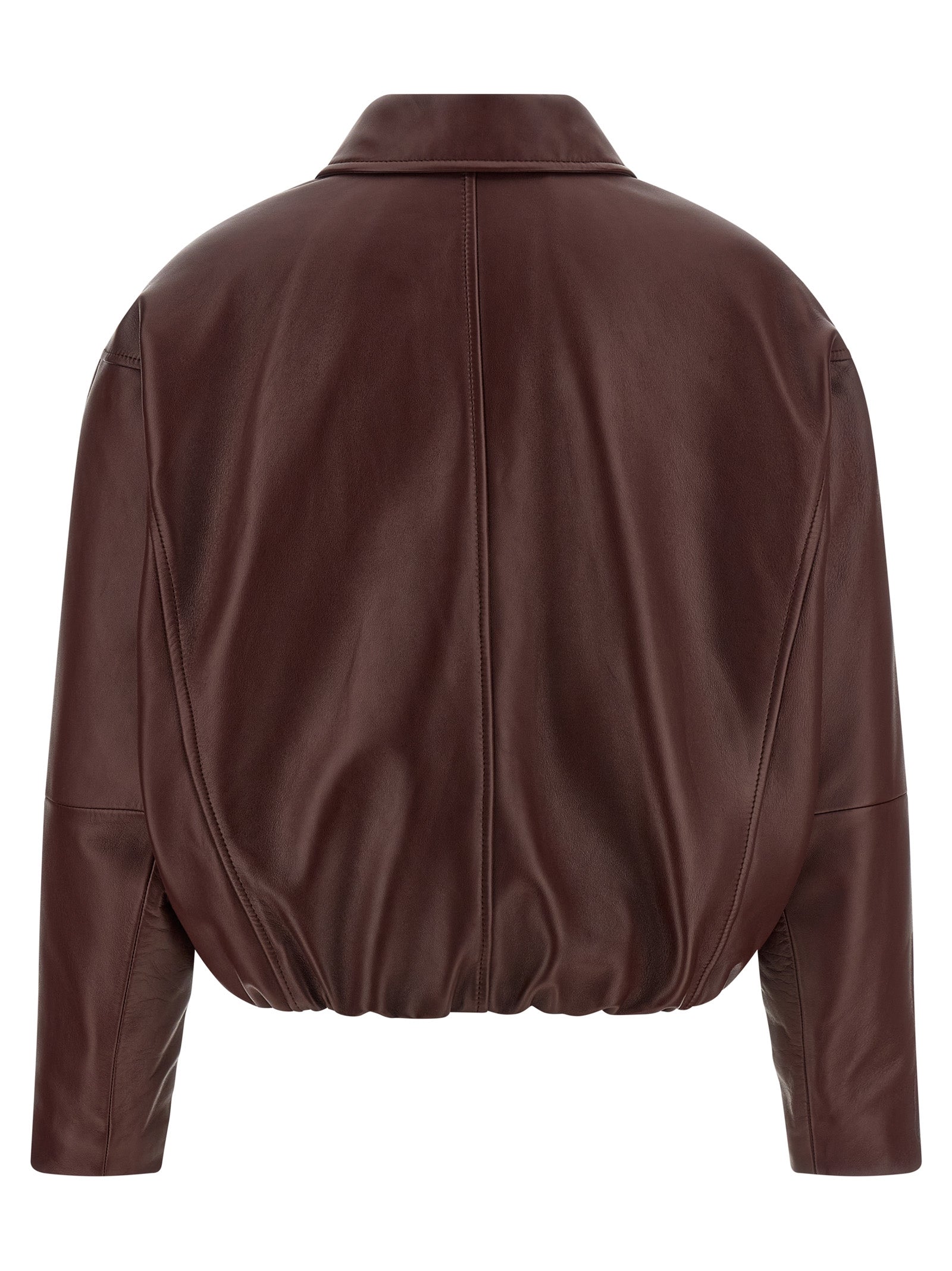 Brunello Cucinelli Women Nappa Leather Jacket BRUNELLO CUCINELLI