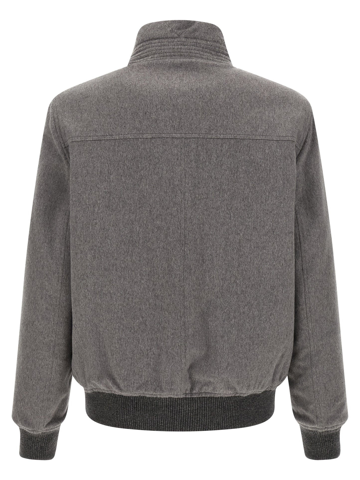 Brunello Cucinelli Men Cashmere And Vicuna Jacket BRUNELLO CUCINELLI