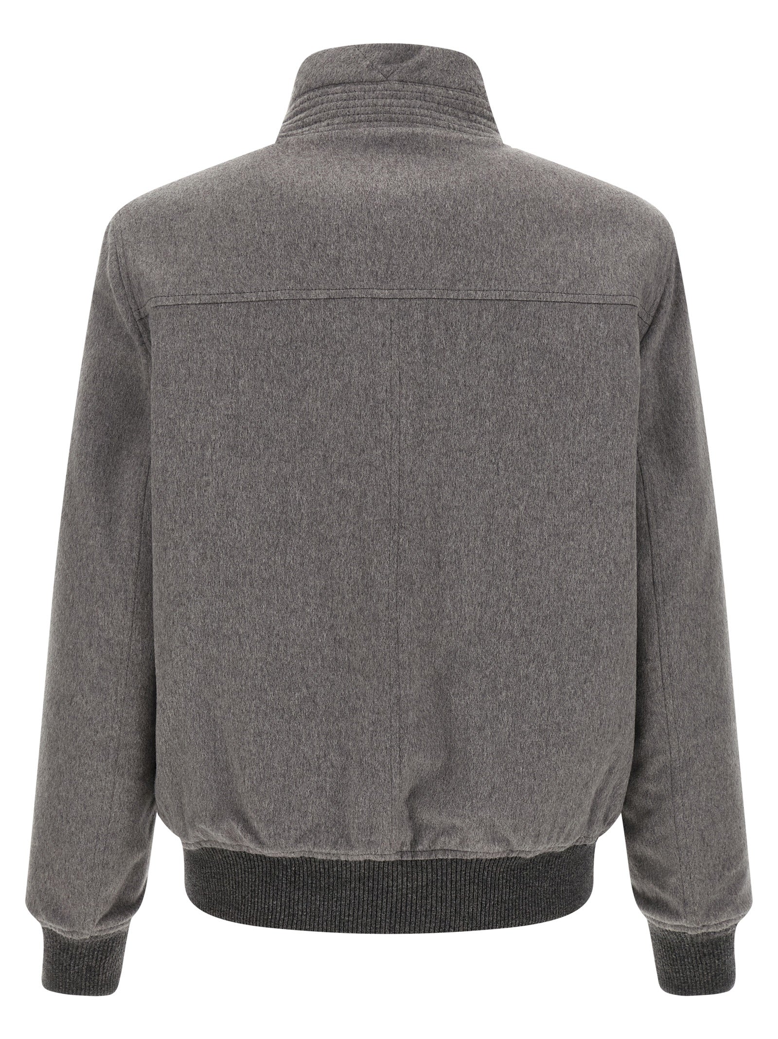 Brunello Cucinelli Men Cashmere And Vicuna Jacket BRUNELLO CUCINELLI