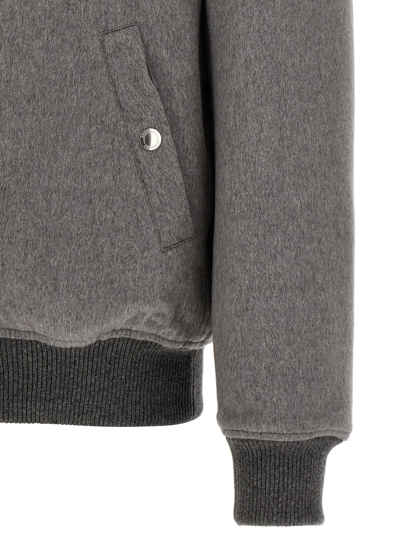 Brunello Cucinelli Men Cashmere And Vicuna Jacket BRUNELLO CUCINELLI