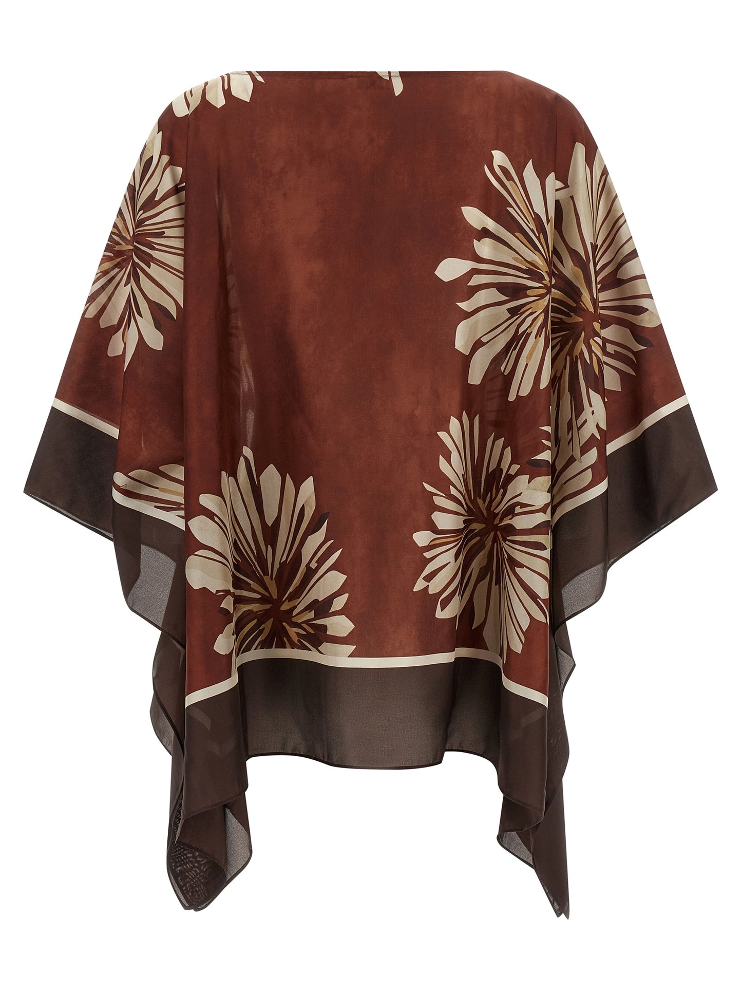 Brunello Cucinelli Women Silk Scarf Blouse BRUNELLO CUCINELLI