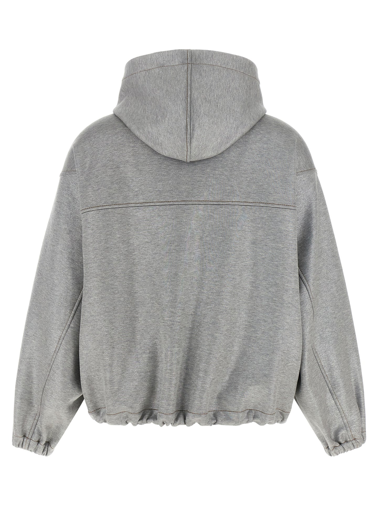 Brunello Cucinelli Women 'Shiny Zipper Pull' Bomber Jacket BRUNELLO CUCINELLI