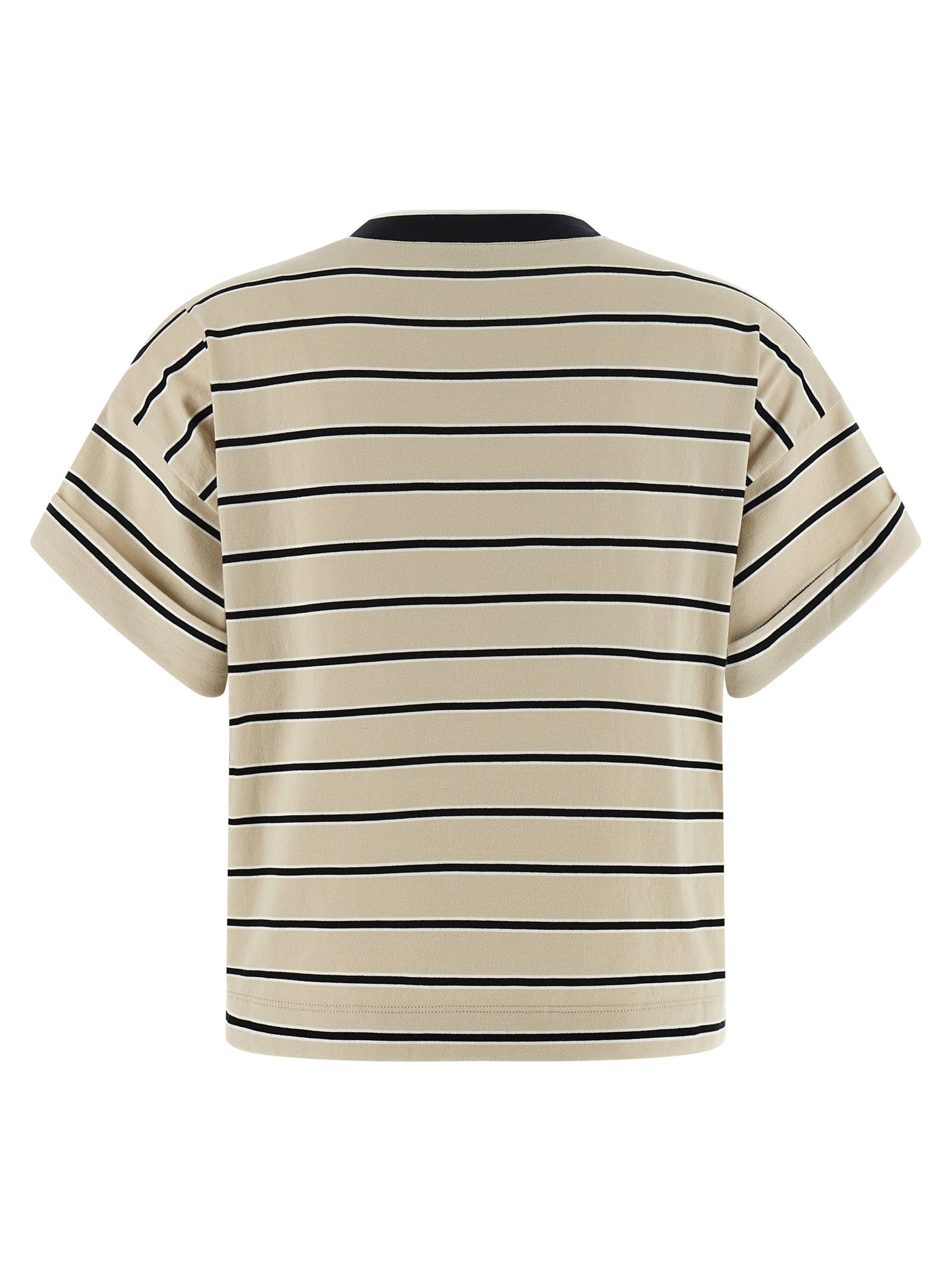 Brunello Cucinelli Women 'Shiny Trims' T-Shirt BRUNELLO CUCINELLI
