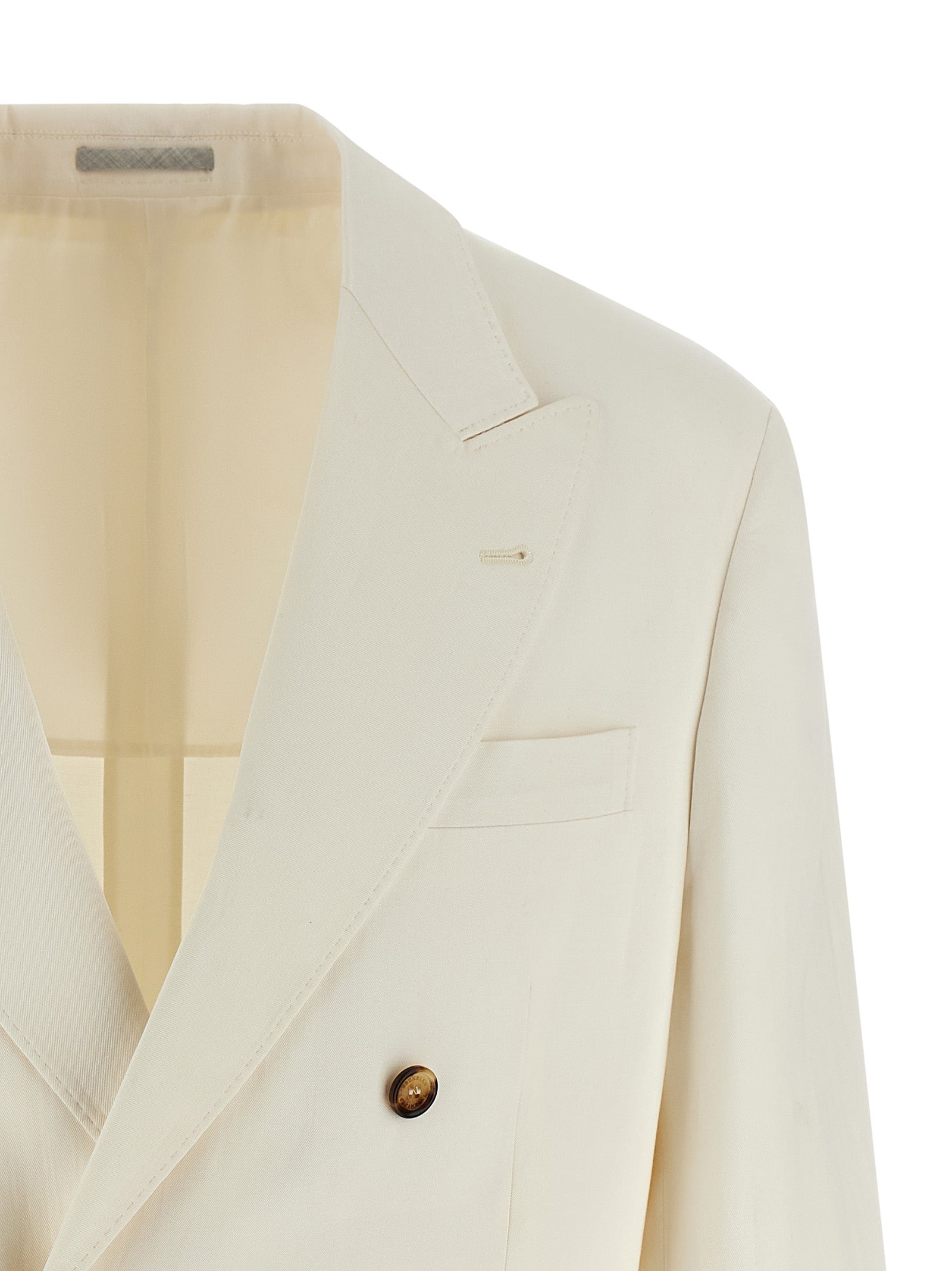 Brunello Cucinelli Men Linen Silk Blazer BRUNELLO CUCINELLI