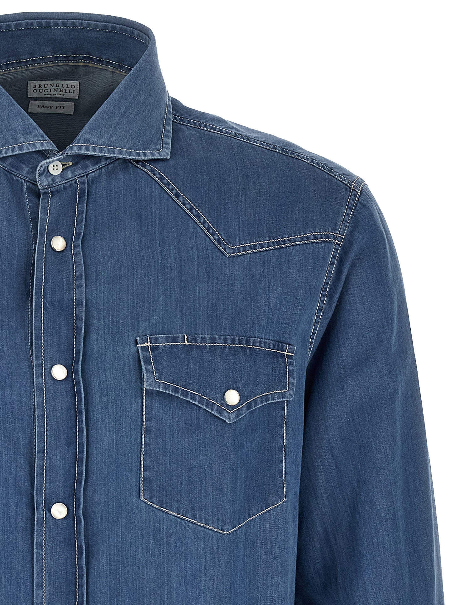 Brunello Cucinelli Men Texan Shirt BRUNELLO CUCINELLI
