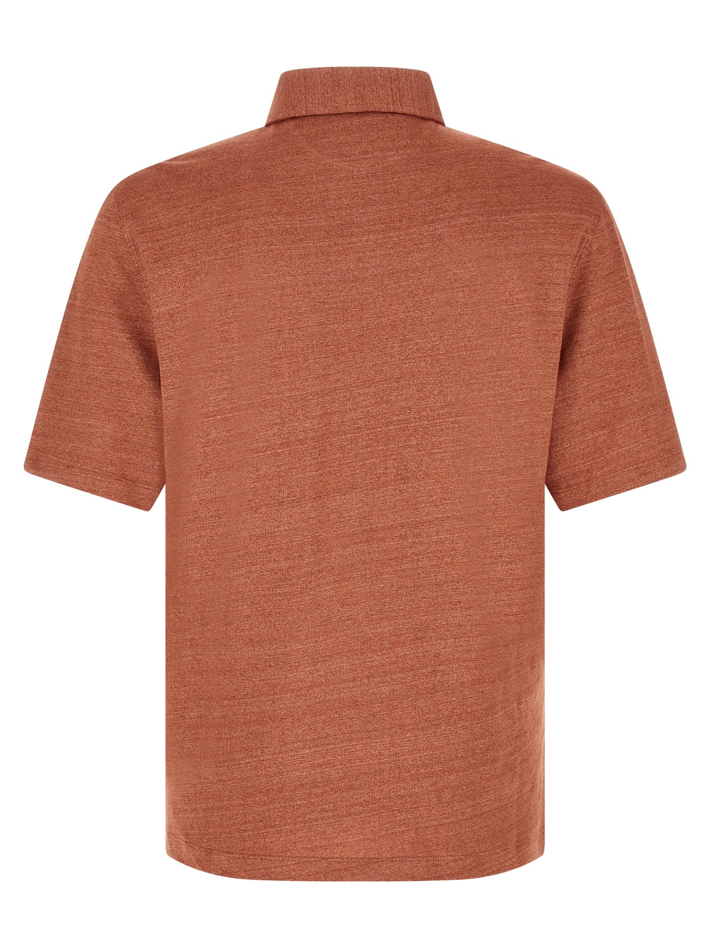 Brunello Cucinelli Men Polo Jersey Mélange BRUNELLO CUCINELLI