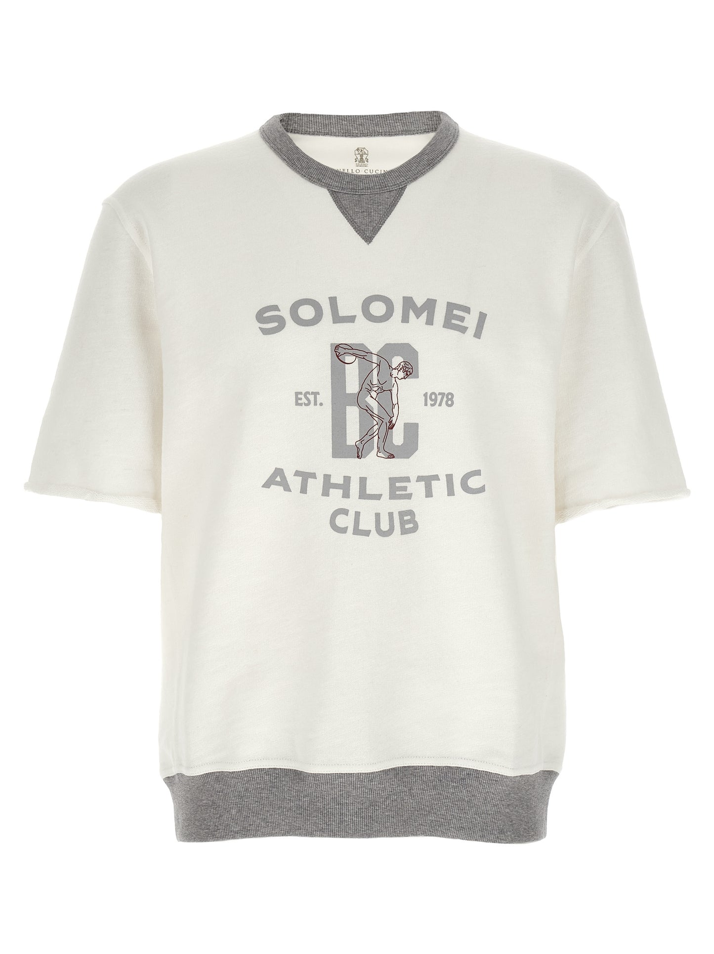 Brunello Cucinelli Men Short Sleeved Sweatshirt BRUNELLO CUCINELLI