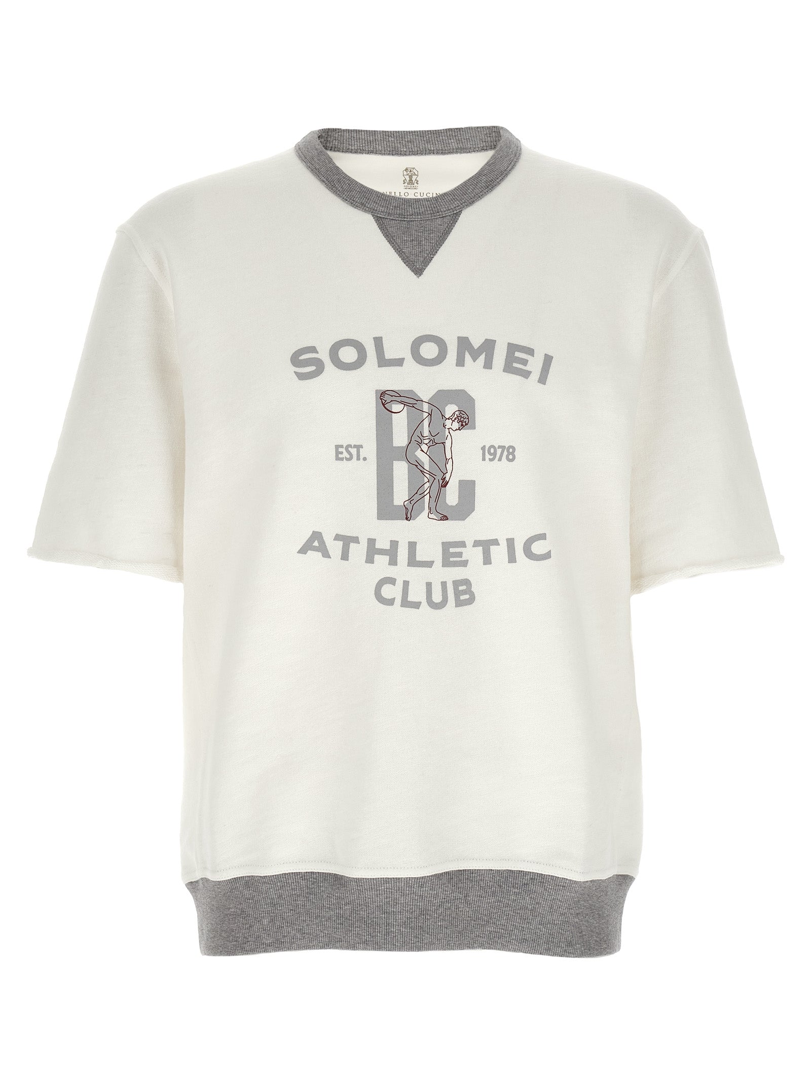 Brunello Cucinelli Men Short Sleeved Sweatshirt BRUNELLO CUCINELLI