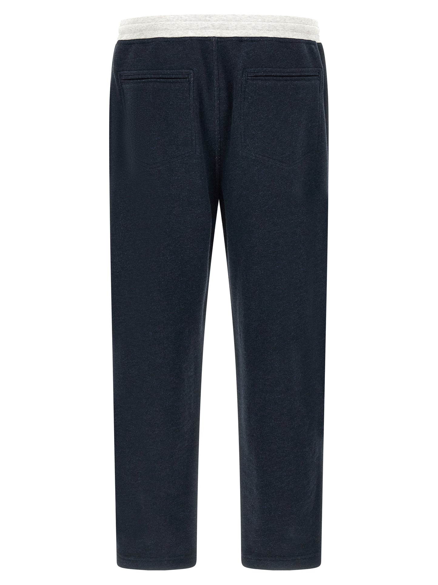 Brunello Cucinelli Men Linen Cotton Joggers BRUNELLO CUCINELLI