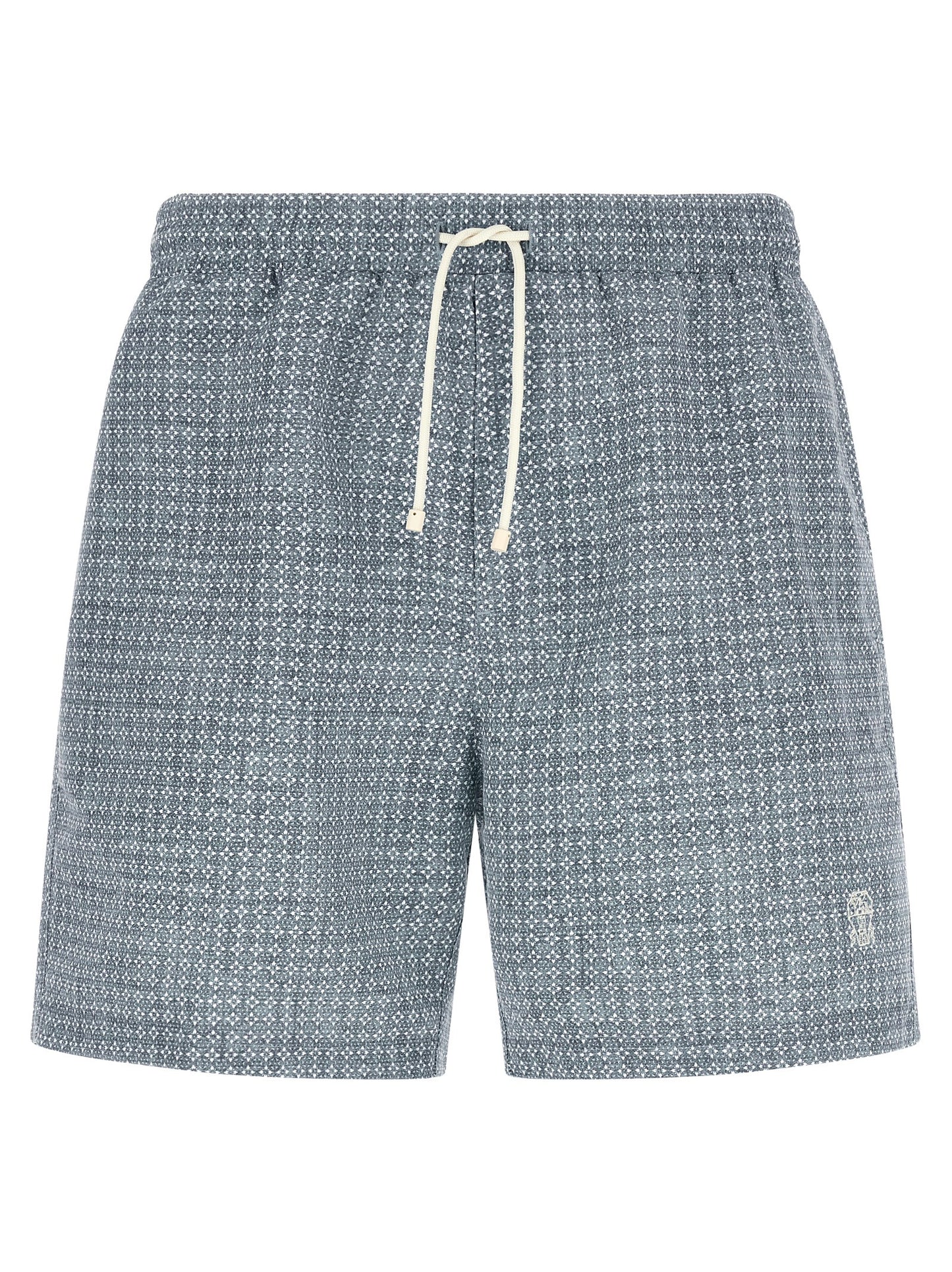 Brunello Cucinelli Men Flower Print Swimsuit BRUNELLO CUCINELLI