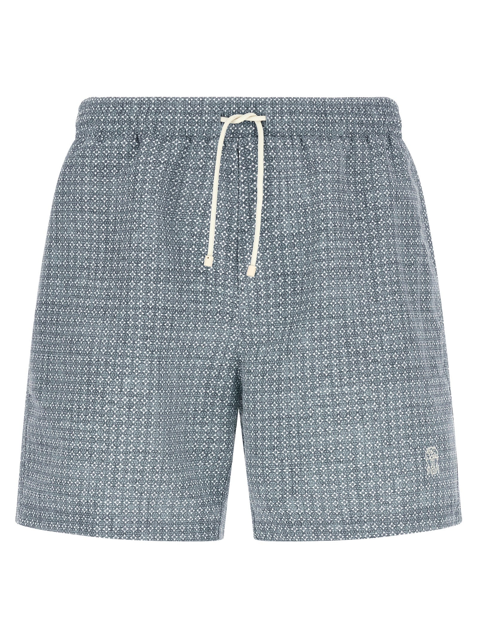 Brunello Cucinelli Men Flower Print Swimsuit BRUNELLO CUCINELLI