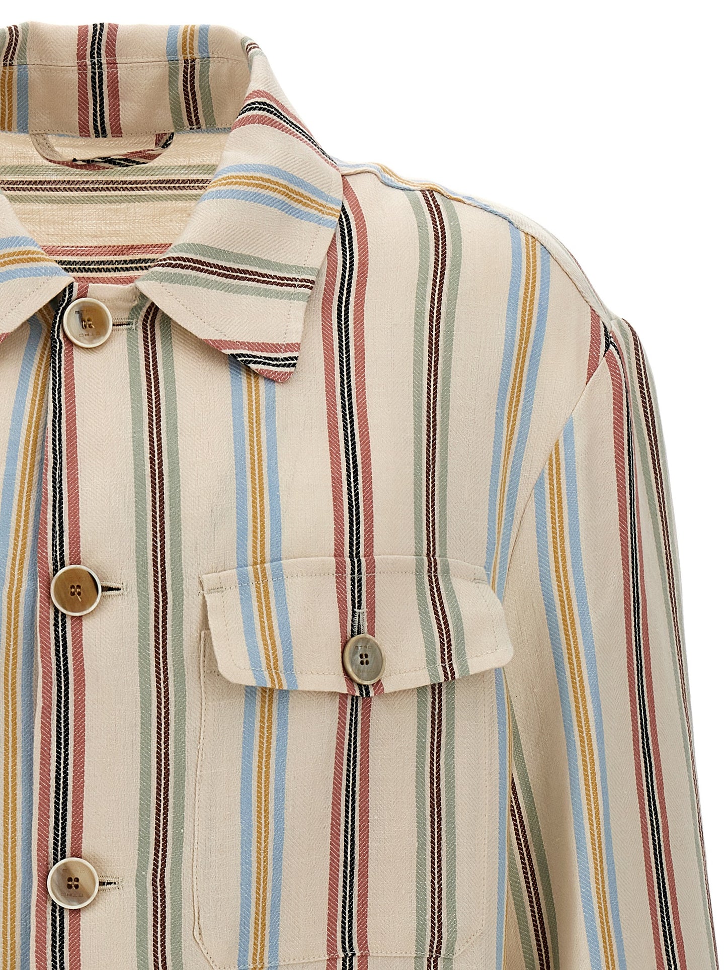 Etro Men Striped Overshirt ETRO