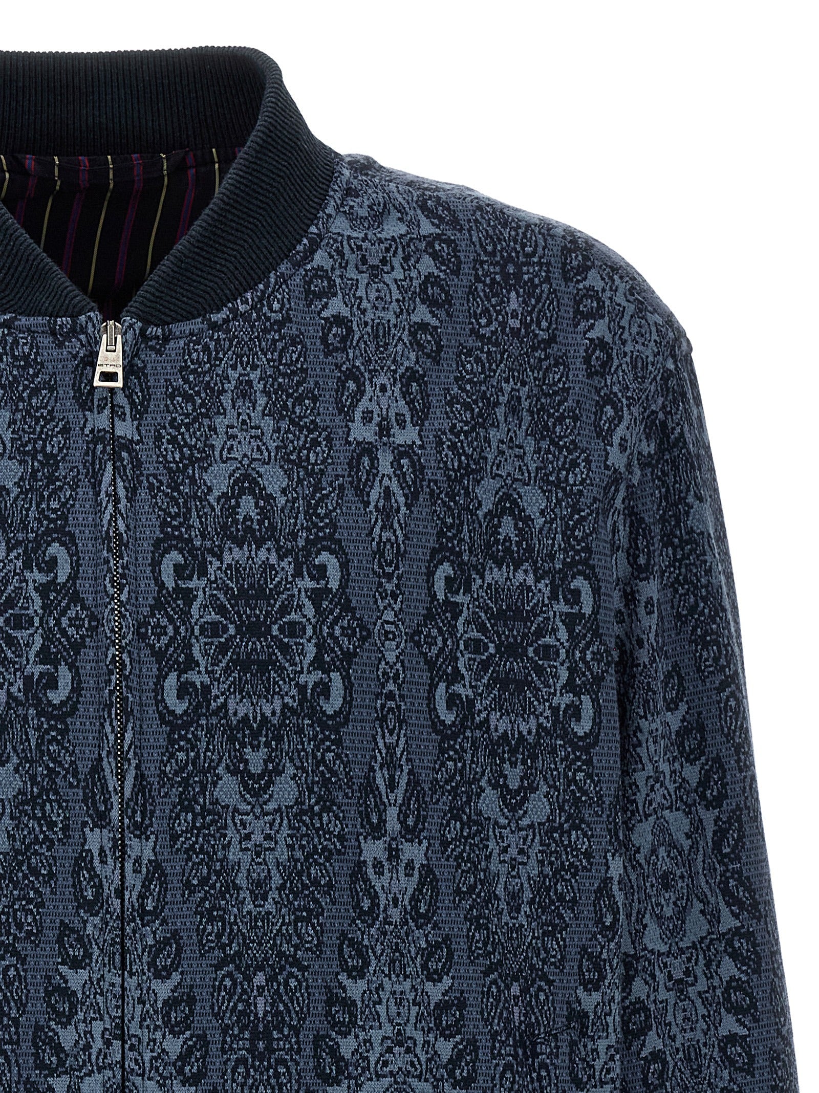 Etro Men Jacquard Bomber Jacket ETRO