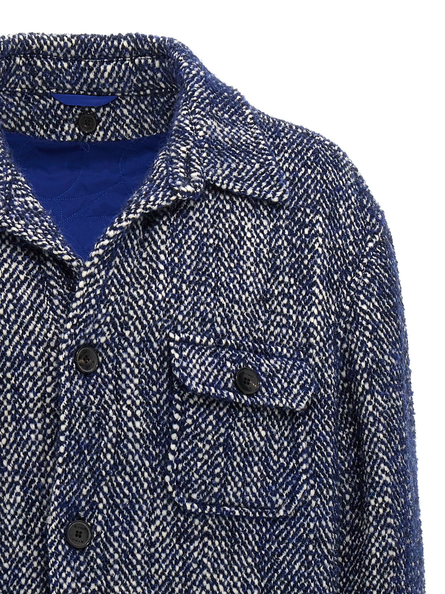 Etro Men Chevron Wool Jacket ETRO