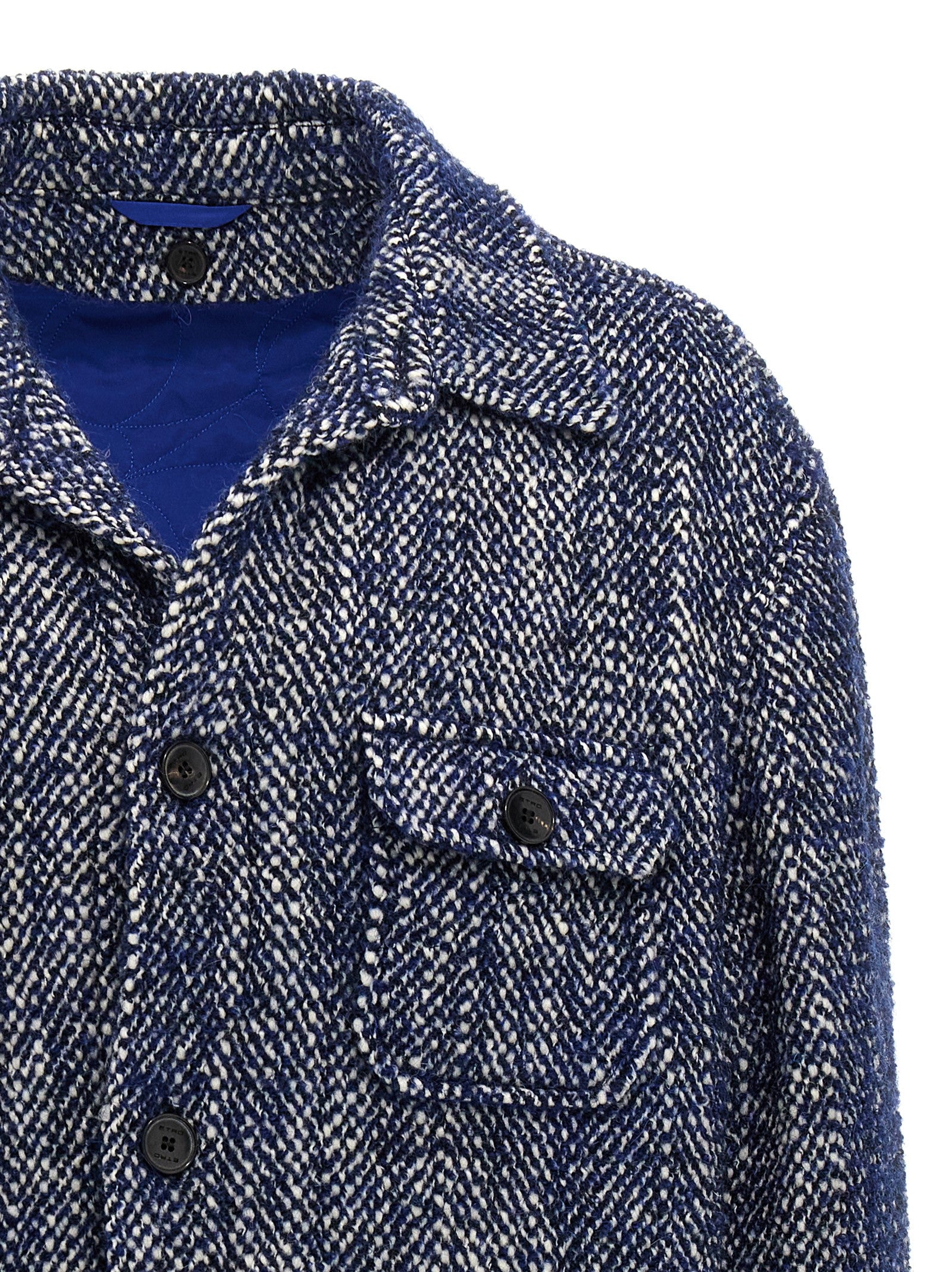 Etro Men Chevron Wool Jacket ETRO