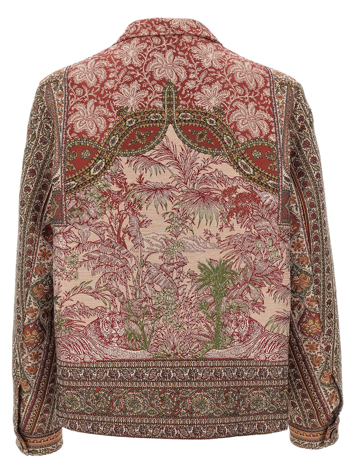 Etro Men Balmacaan Neck Overshirt ETRO