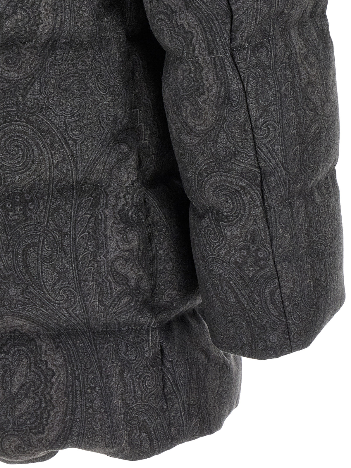 Etro Men Grey 'Arnica' Down Jacket ETRO