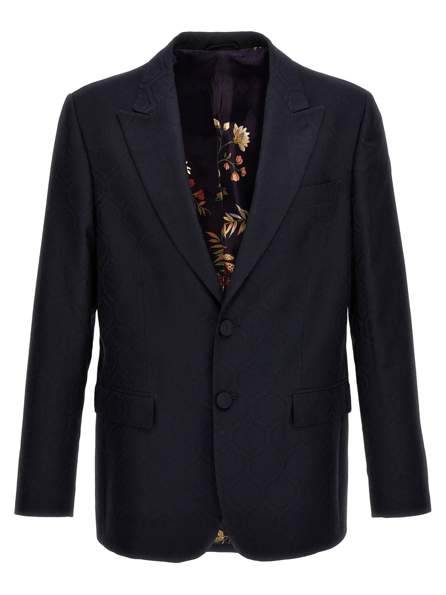 Etro Men Single-Breasted Jacquard Blazer ETRO