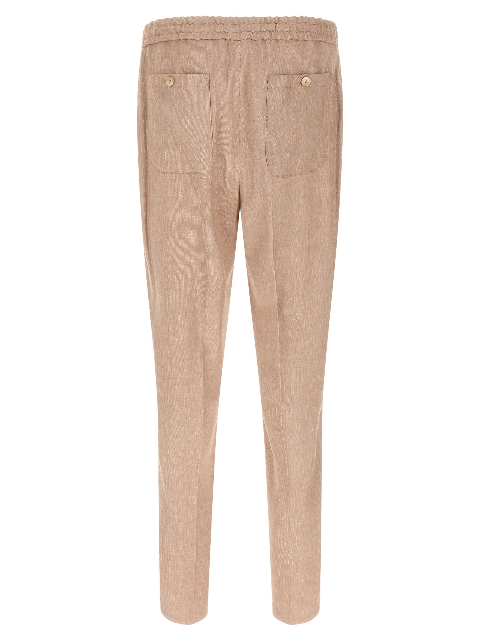 Etro Men Flamed Linen Joggers ETRO