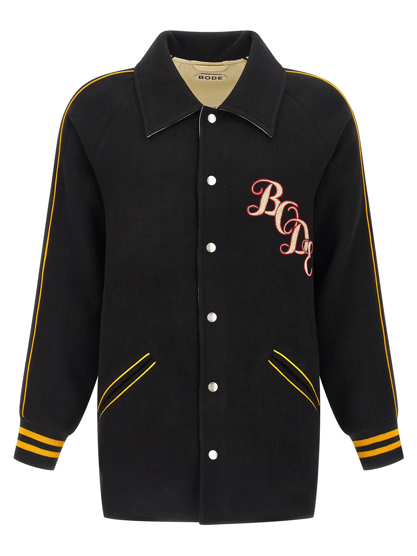 Bode Men 'Monogram Snap' Reversible Jacket BODE