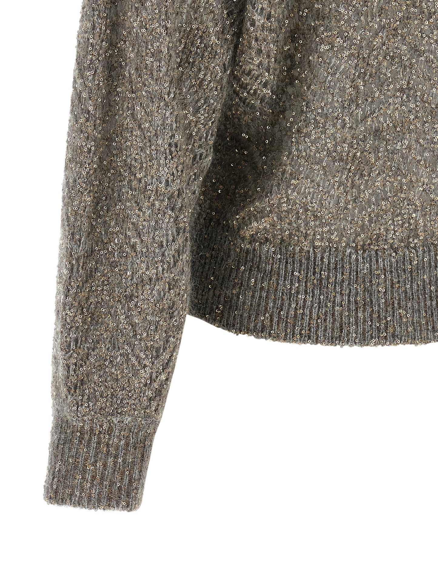 Brunello Cucinelli Women 'Dazzling Abstract Leaf' Sweater BRUNELLO CUCINELLI