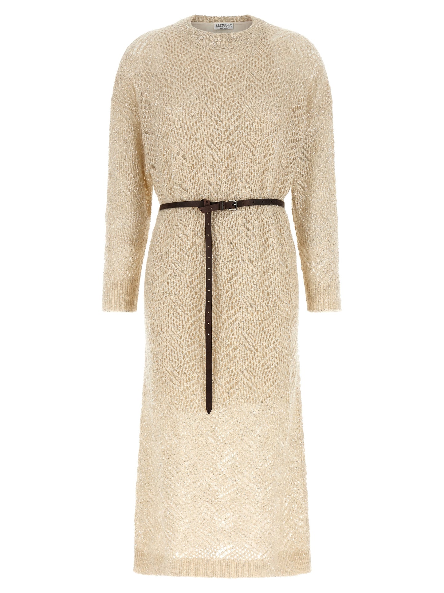 Brunello Cucinelli Women 'Dazzling Abstact Leaf' Dress BRUNELLO CUCINELLI