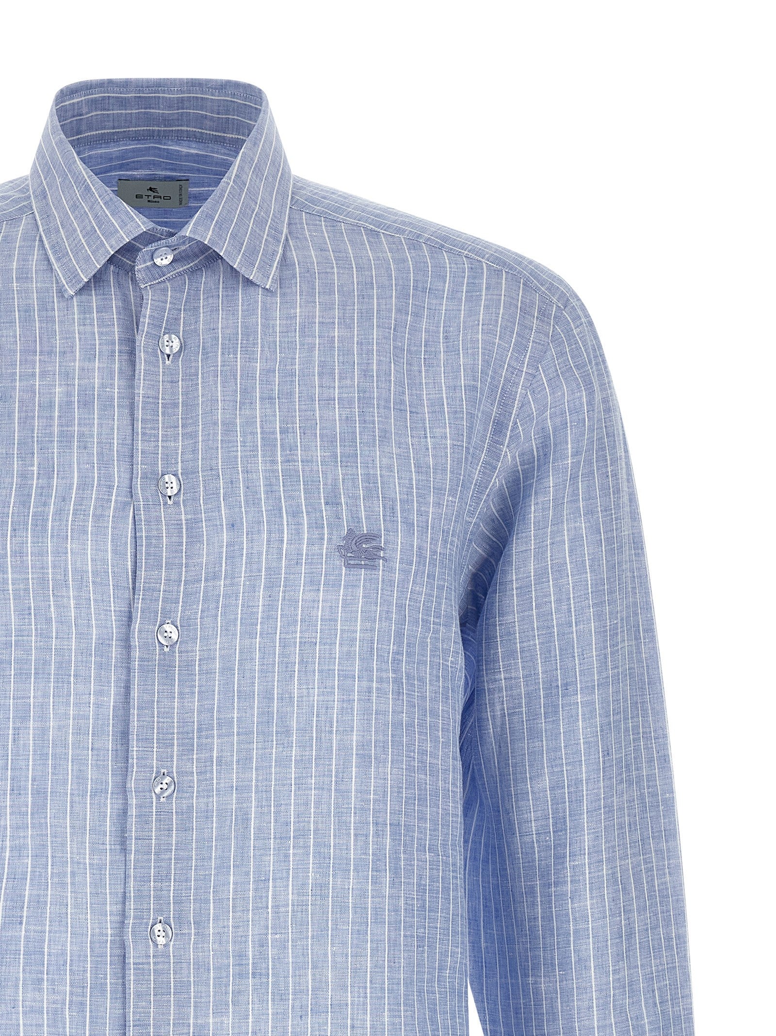 Etro Men Striped Linen Shirt ETRO