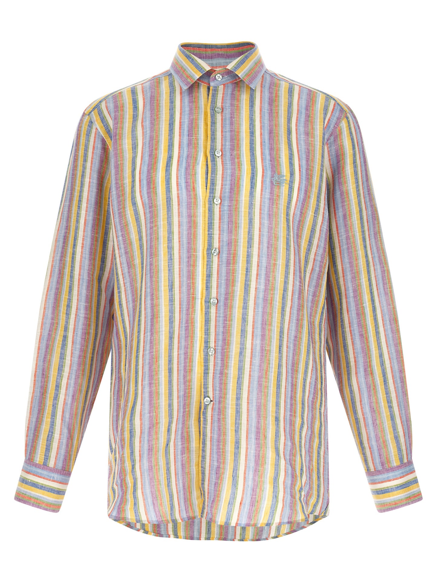 Etro Men Striped Linen Shirt ETRO
