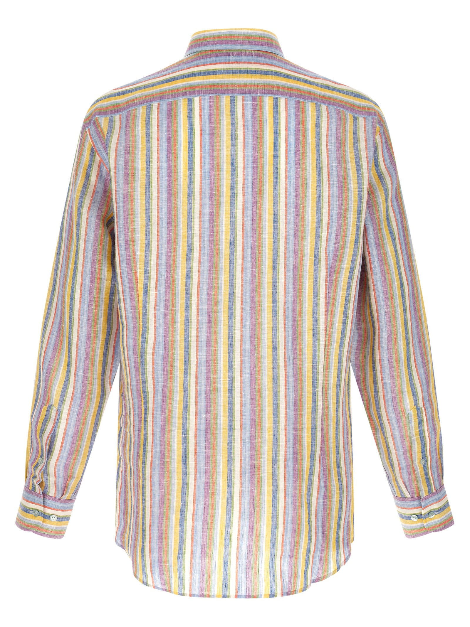 Etro Men Striped Linen Shirt ETRO