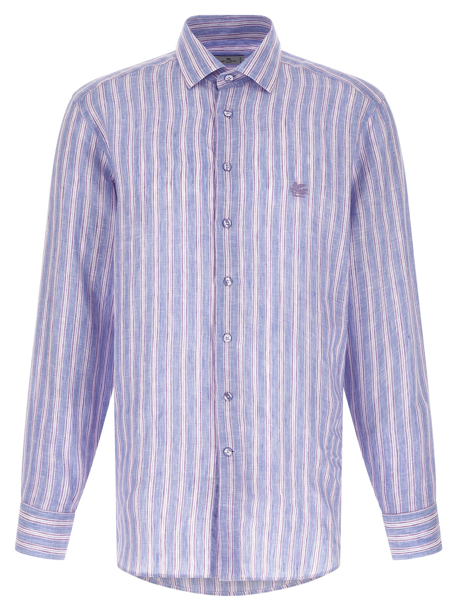 Etro Men Striped Linen Shirt ETRO
