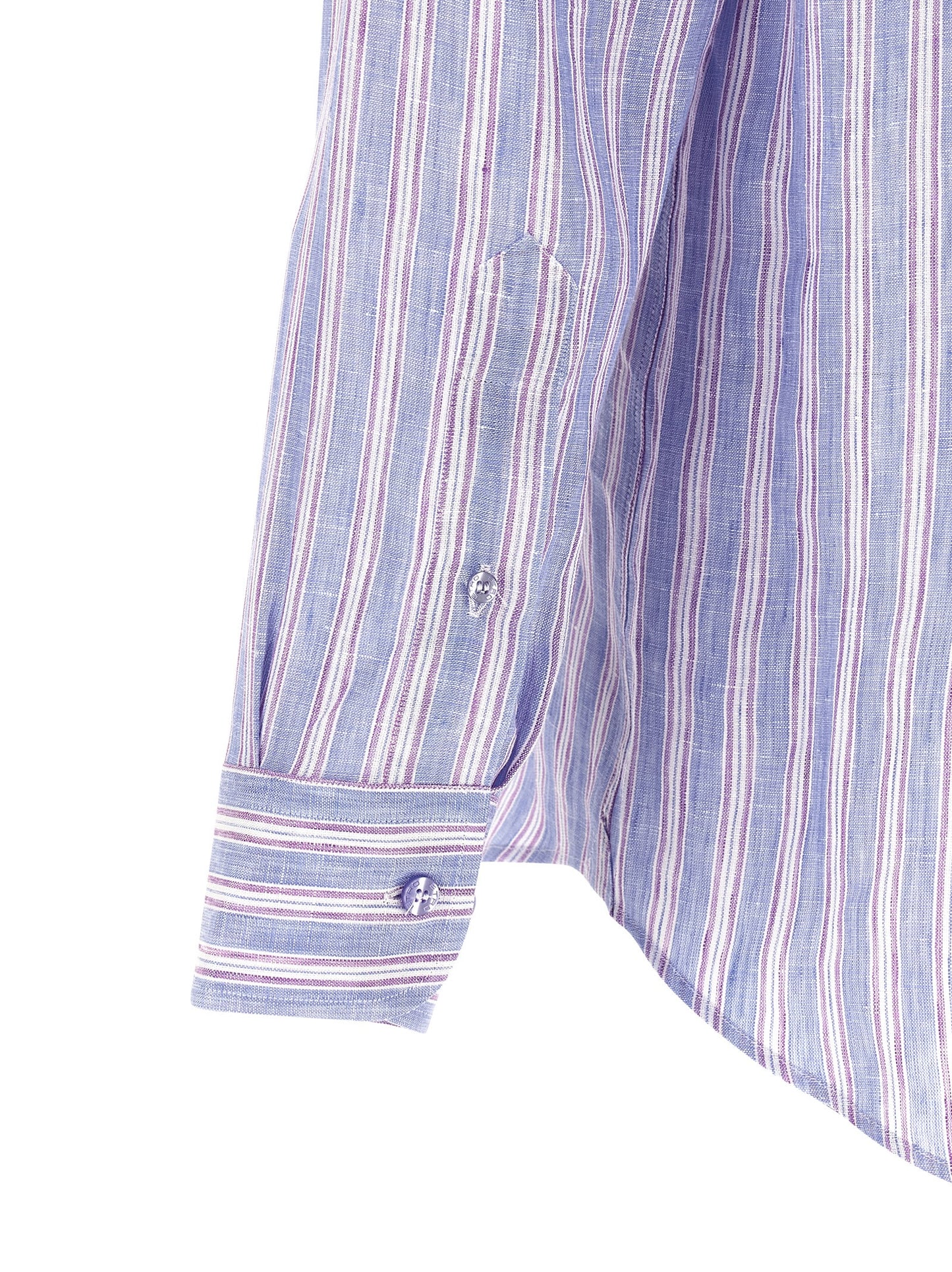 Etro Men Striped Linen Shirt ETRO