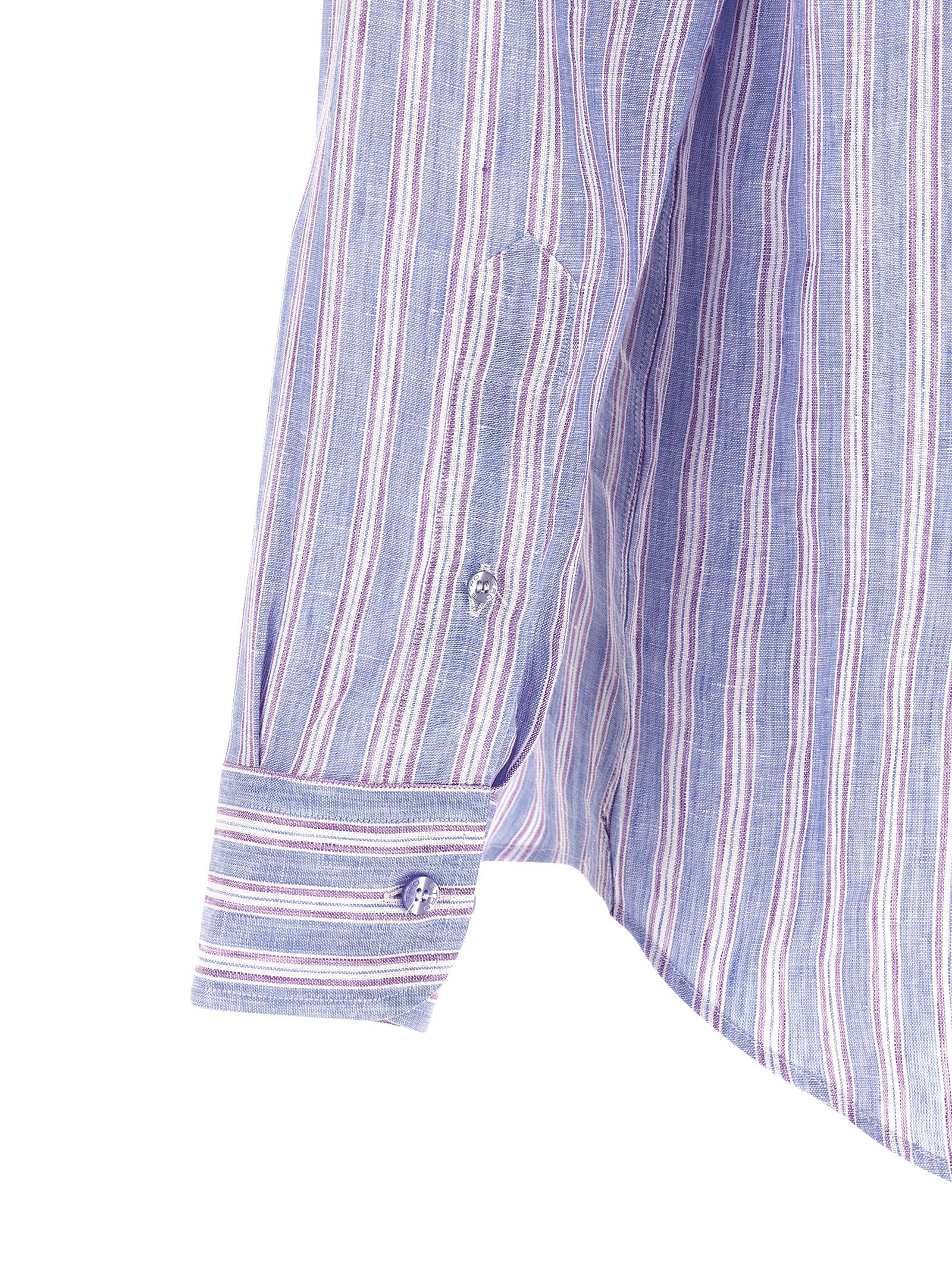 Etro Men Striped Linen Shirt ETRO