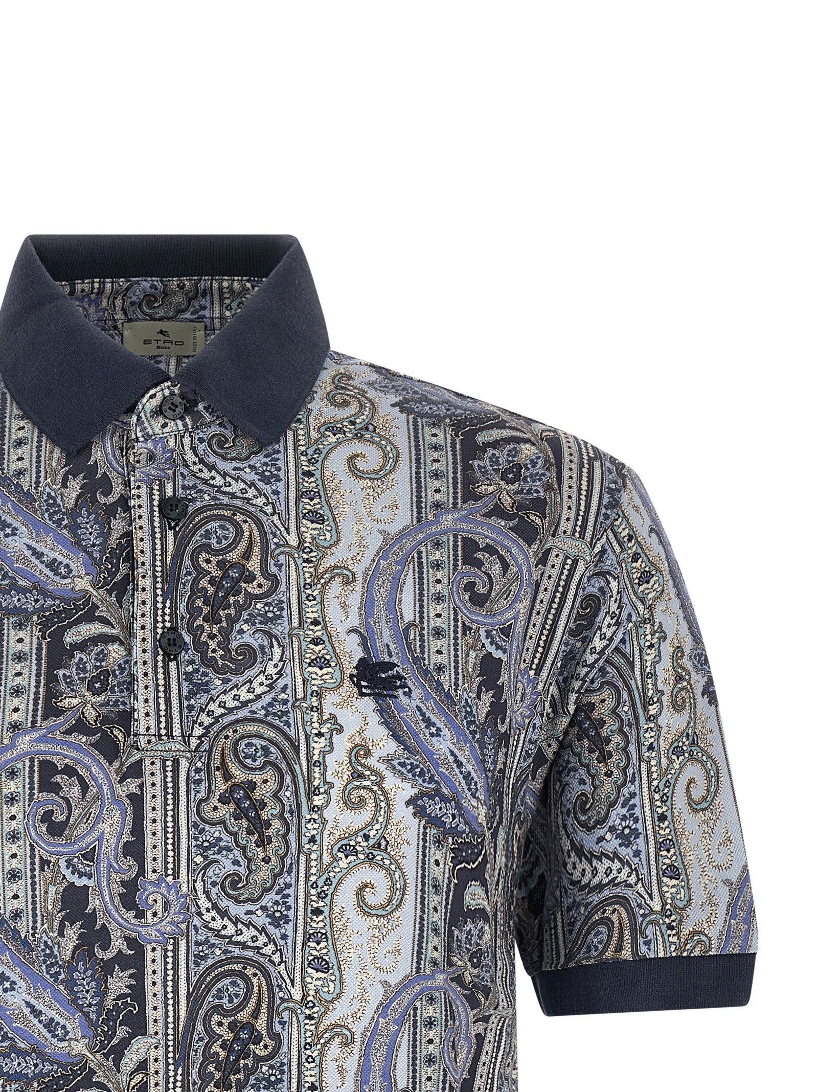 Etro Men 'Arnica Paisley' Polo Shirt ETRO