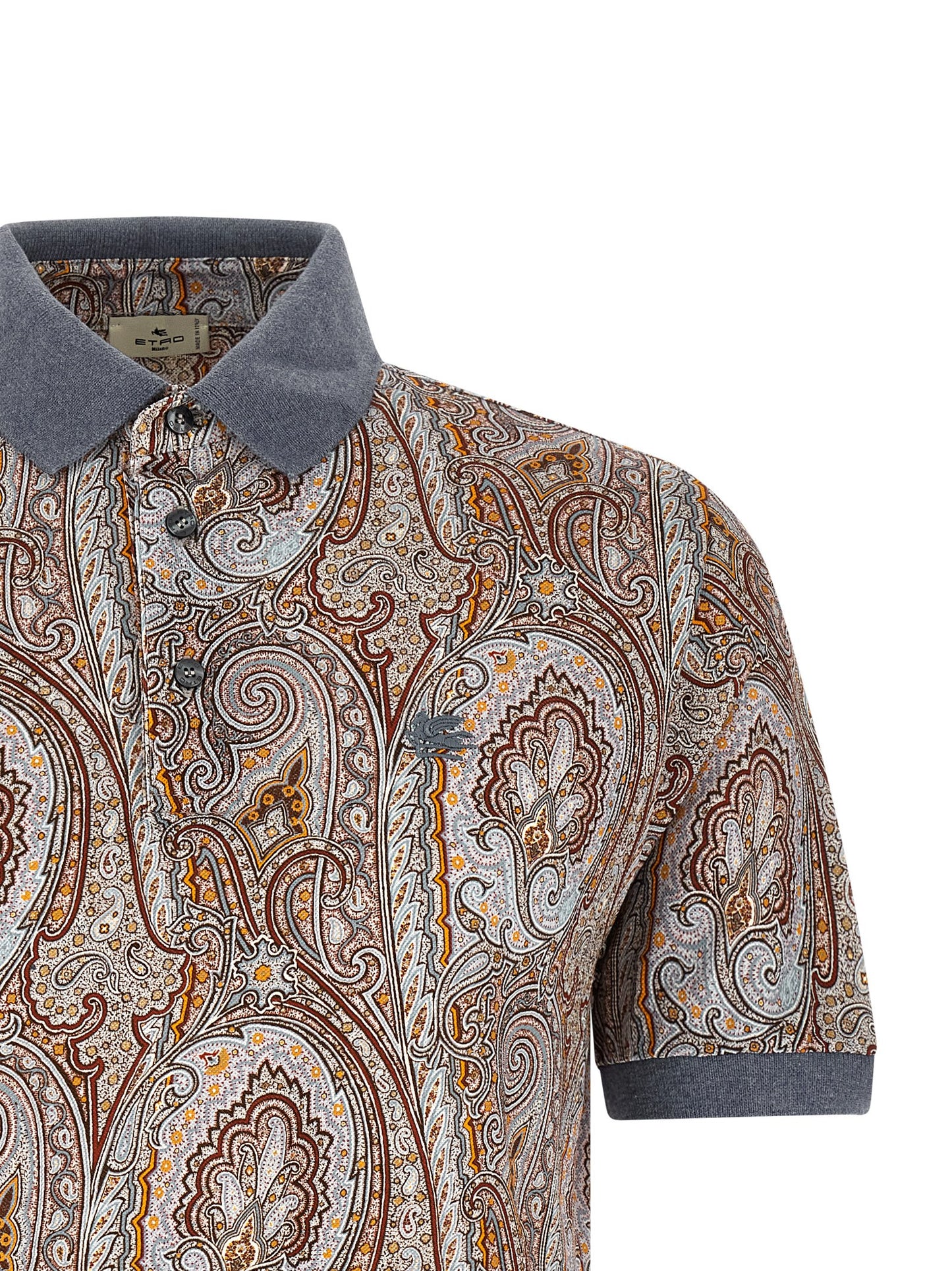 Etro Men 'Arnica Paisley' Polo Shirt ETRO