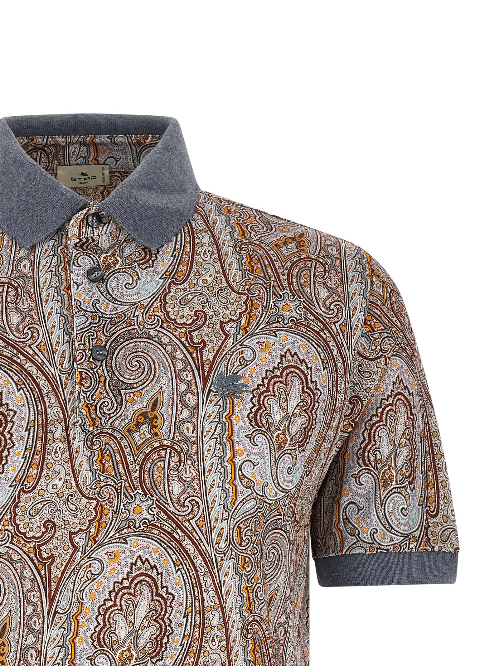 Etro Men 'Arnica Paisley' Polo Shirt ETRO