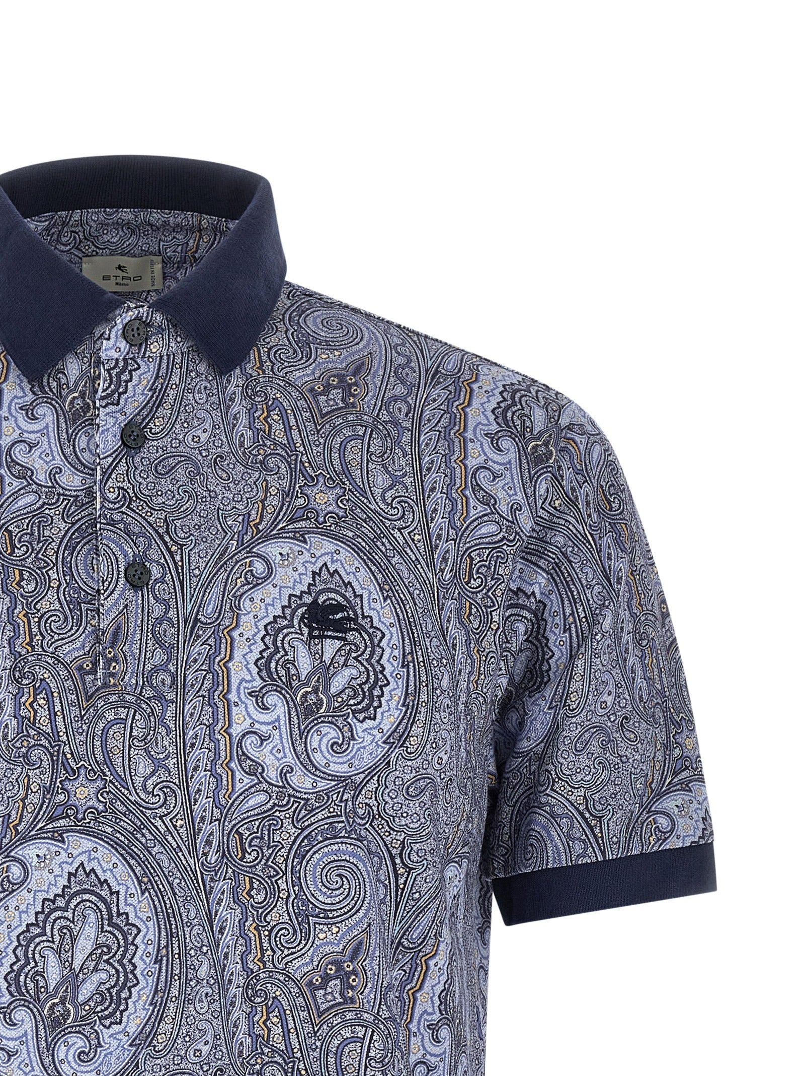 Etro Men 'Arnica Paisley' Polo Shirt ETRO