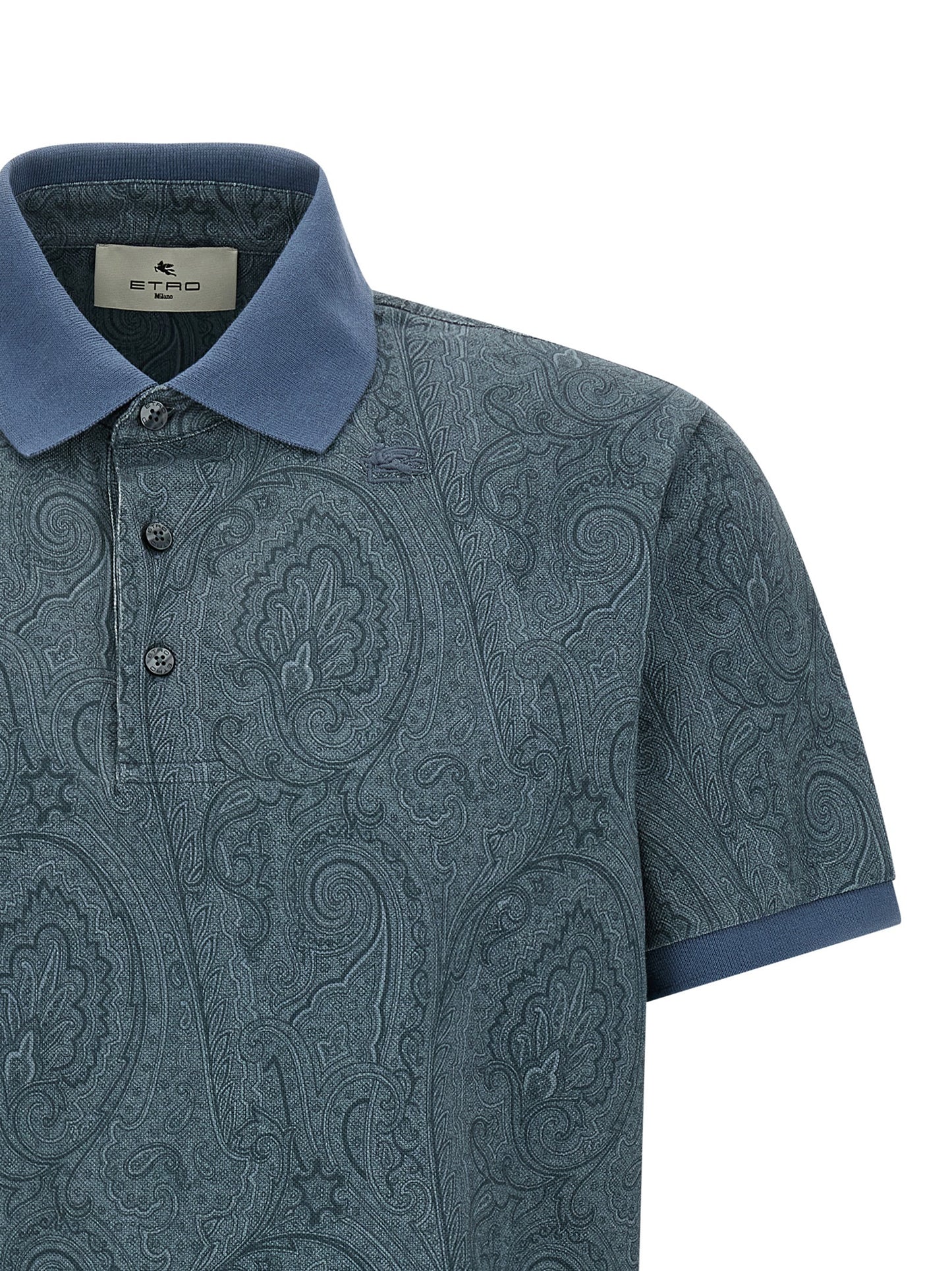 Etro Men 'Paisley' Polo Shirt ETRO