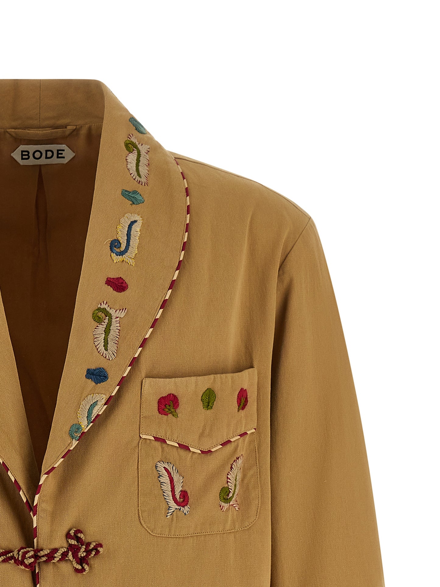 Bode Men 'Feather Runner Smoking' Blazer BODE