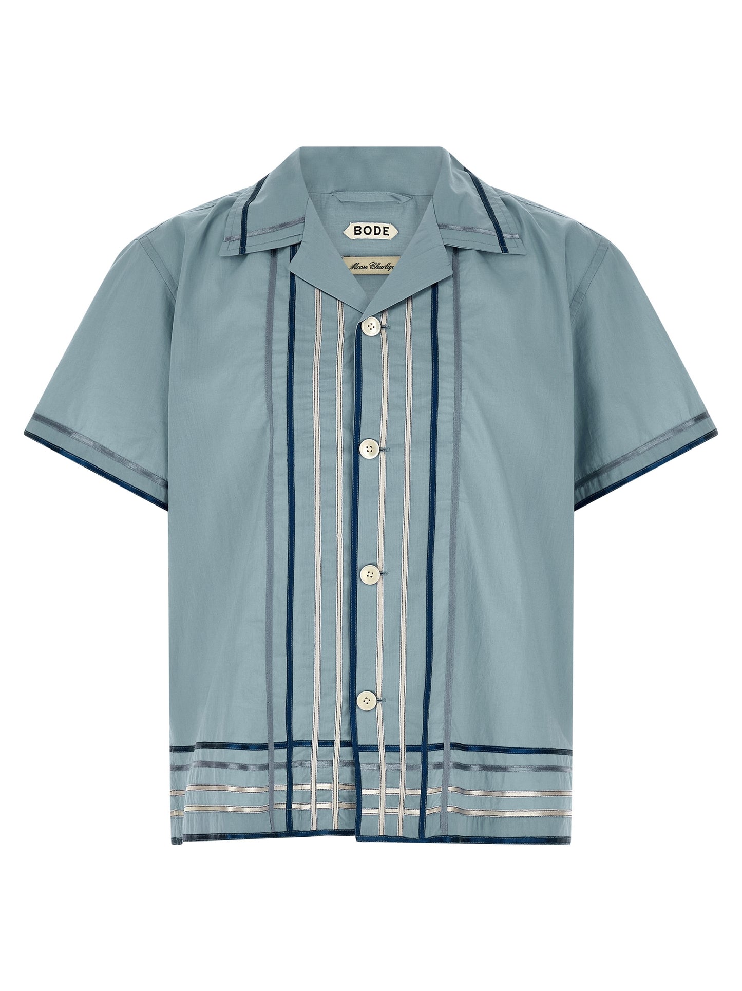 Bode Men 'Ribbon Plaid' Shirt BODE