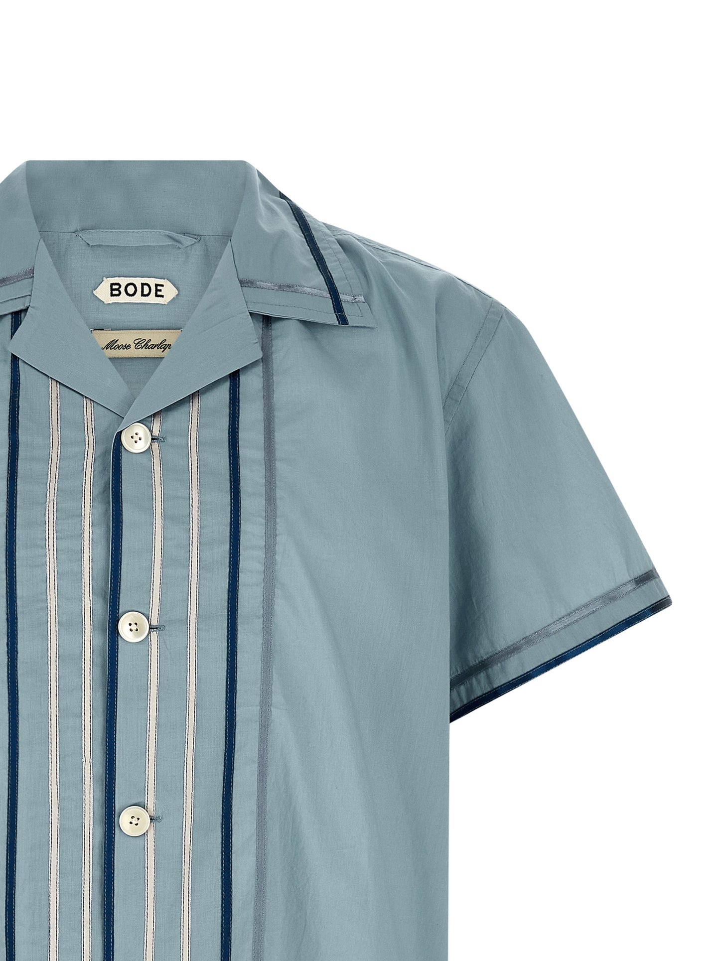 Bode Men 'Ribbon Plaid' Shirt BODE