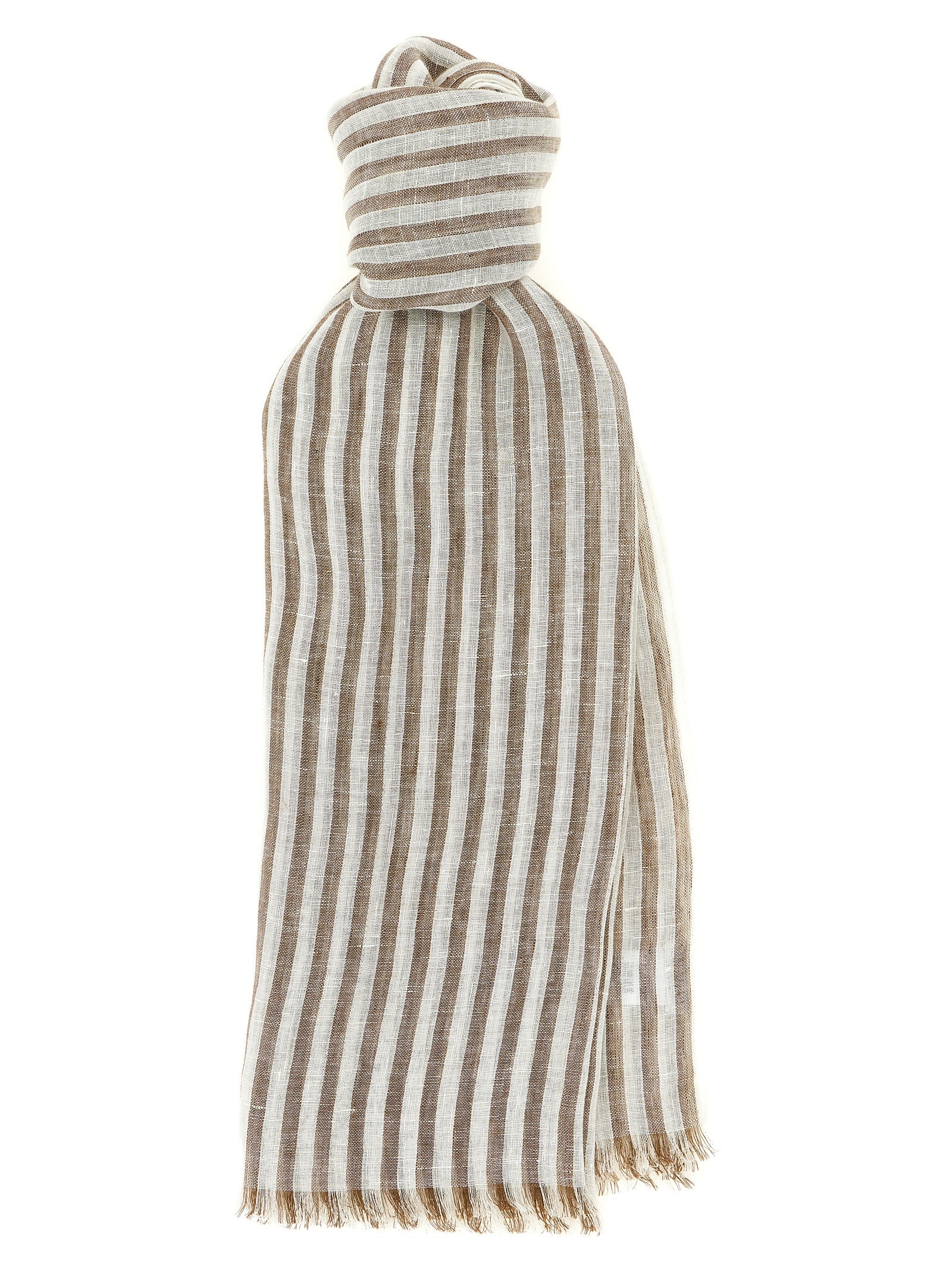 Brunello Cucinelli Women 'Sparkling' Linen Scarf BRUNELLO CUCINELLI