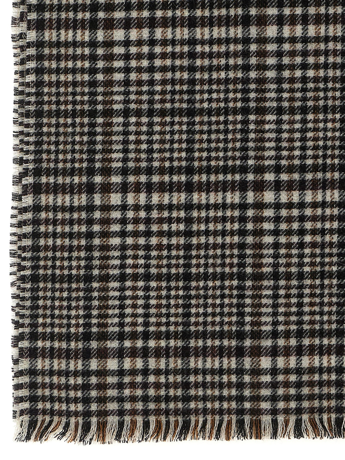 Brunello Cucinelli Women Prince Of Wales Cashmere Scarf BRUNELLO CUCINELLI