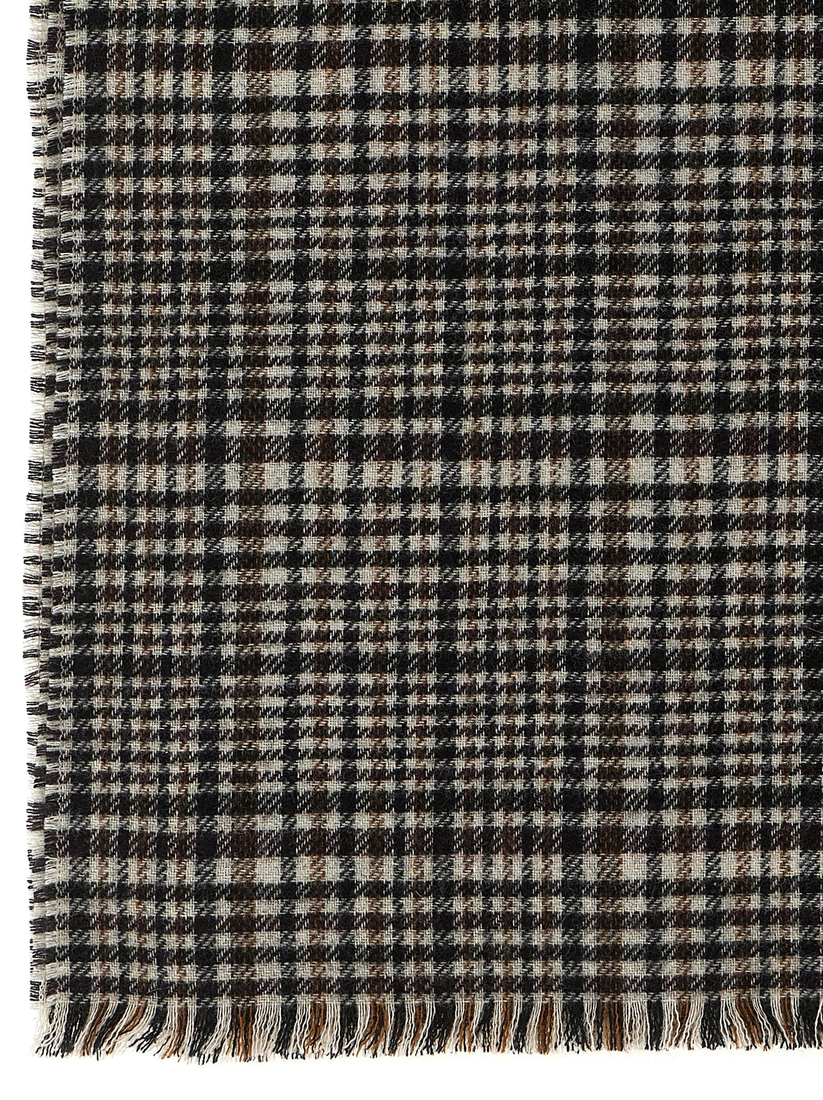 Brunello Cucinelli Women Prince Of Wales Cashmere Scarf BRUNELLO CUCINELLI