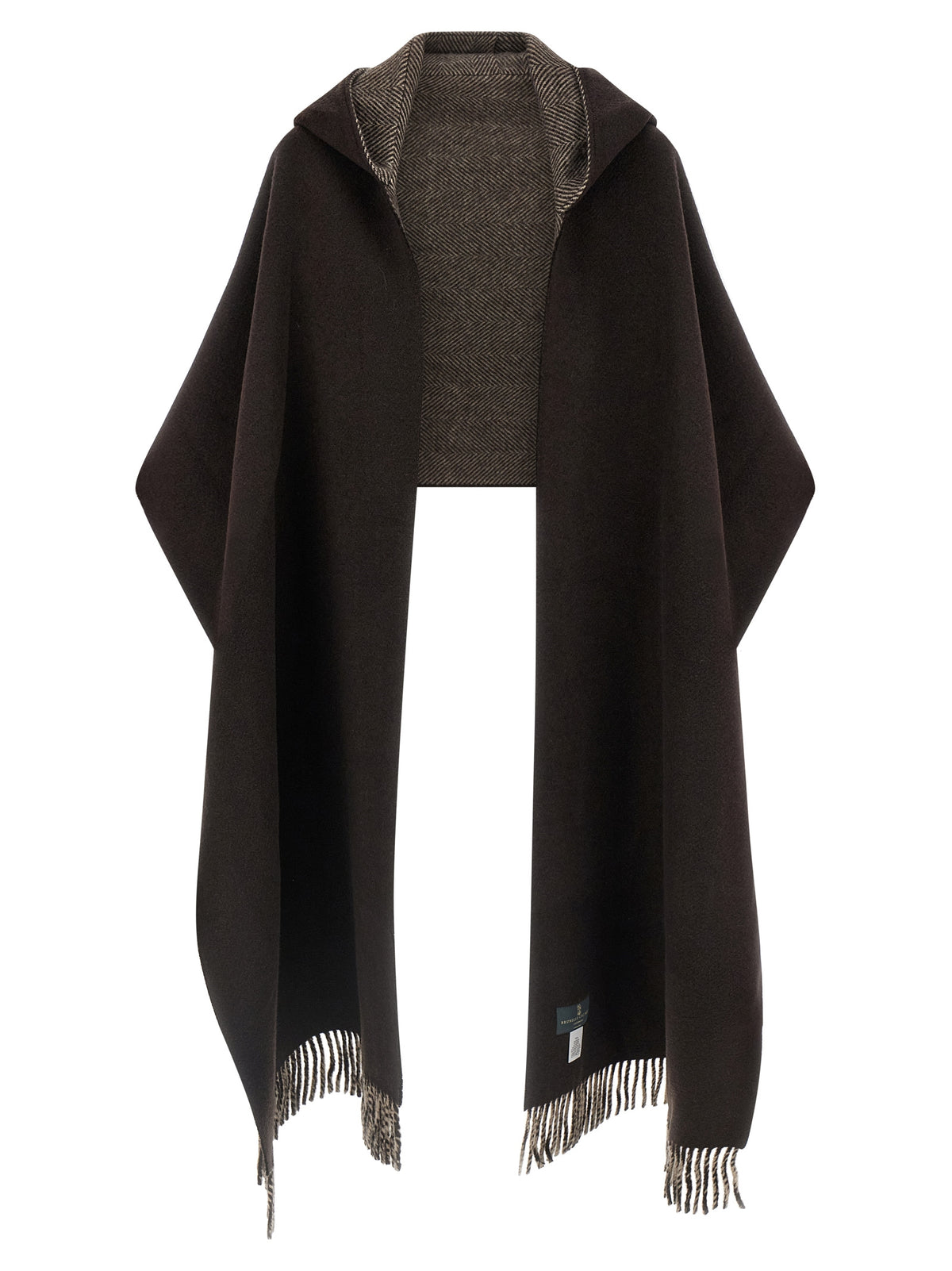 Brunello Cucinelli Women Scarf With Reversible Hood BRUNELLO CUCINELLI