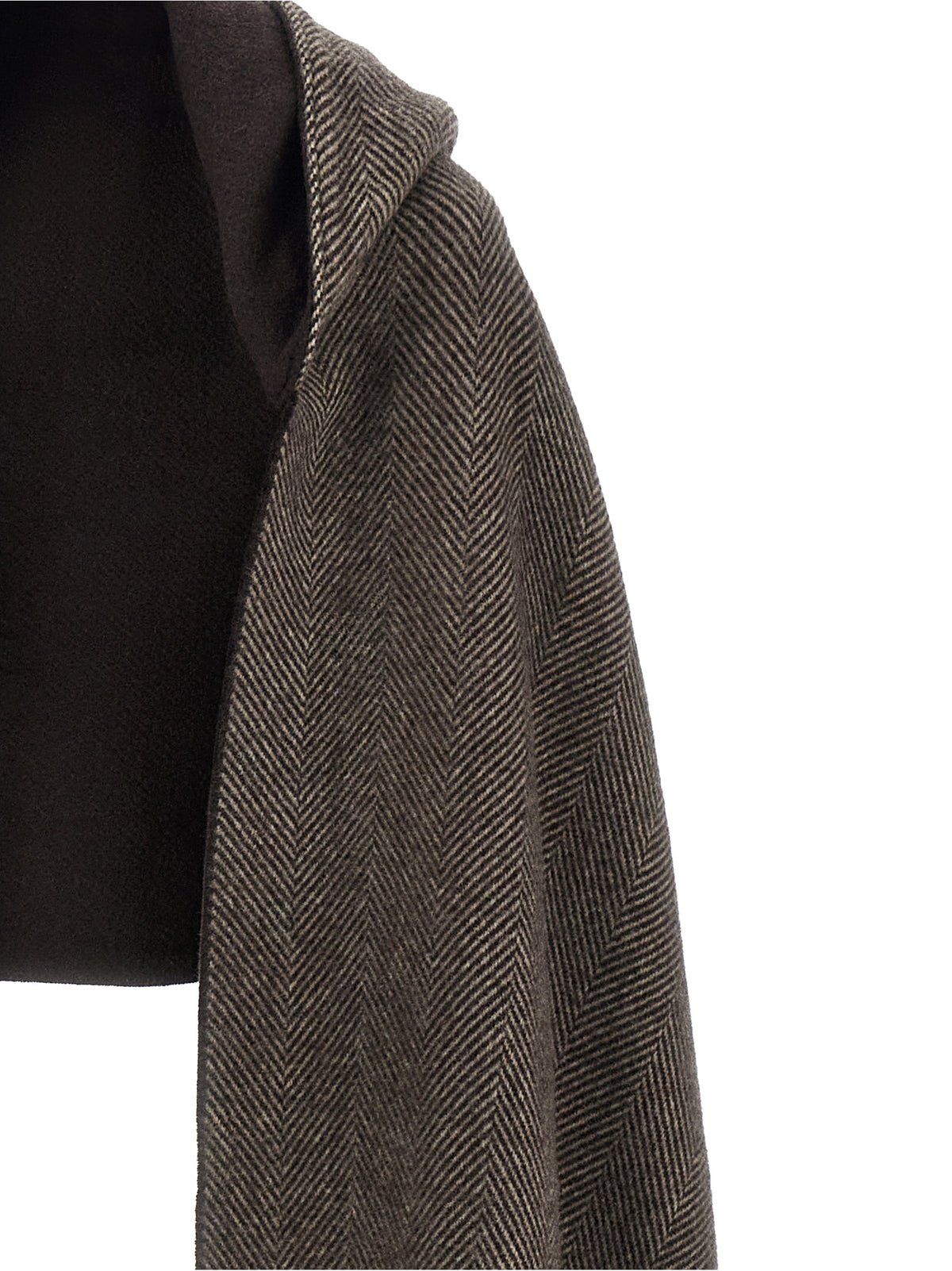 Brunello Cucinelli Women Scarf With Reversible Hood BRUNELLO CUCINELLI