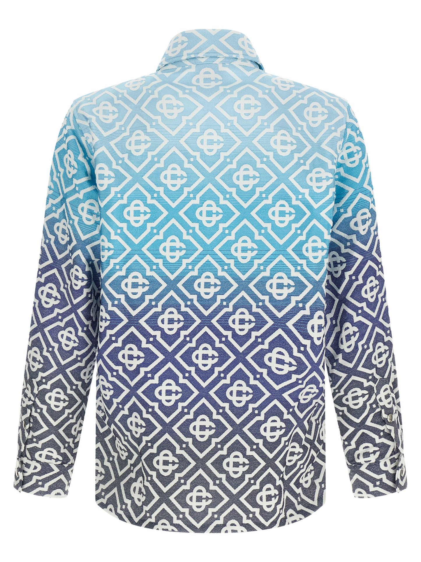 Casablanca Men Shacket 'Monogram Gradient Jacquard' CASABLANCA