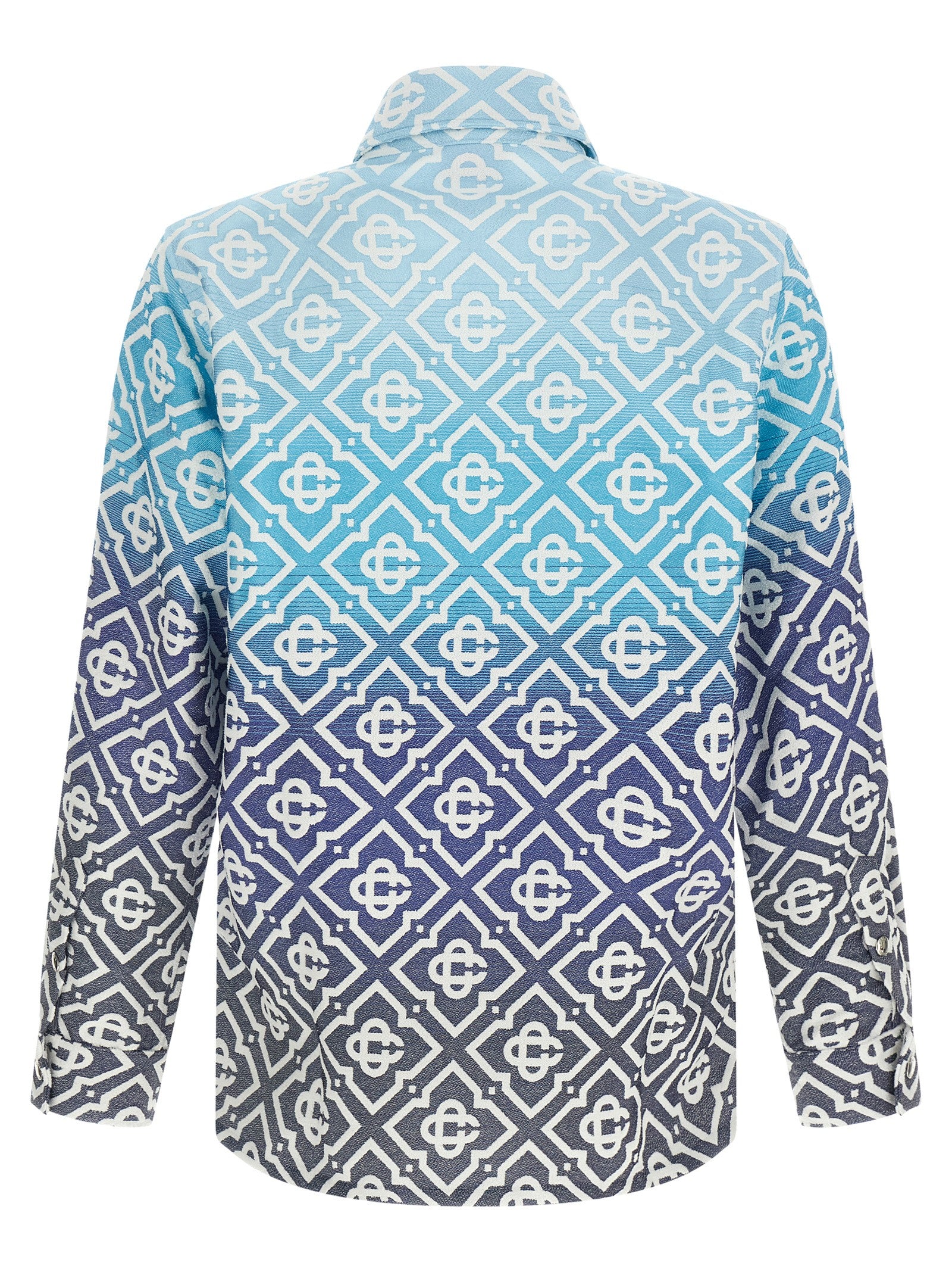 Casablanca Men Shacket 'Monogram Gradient Jacquard' CASABLANCA