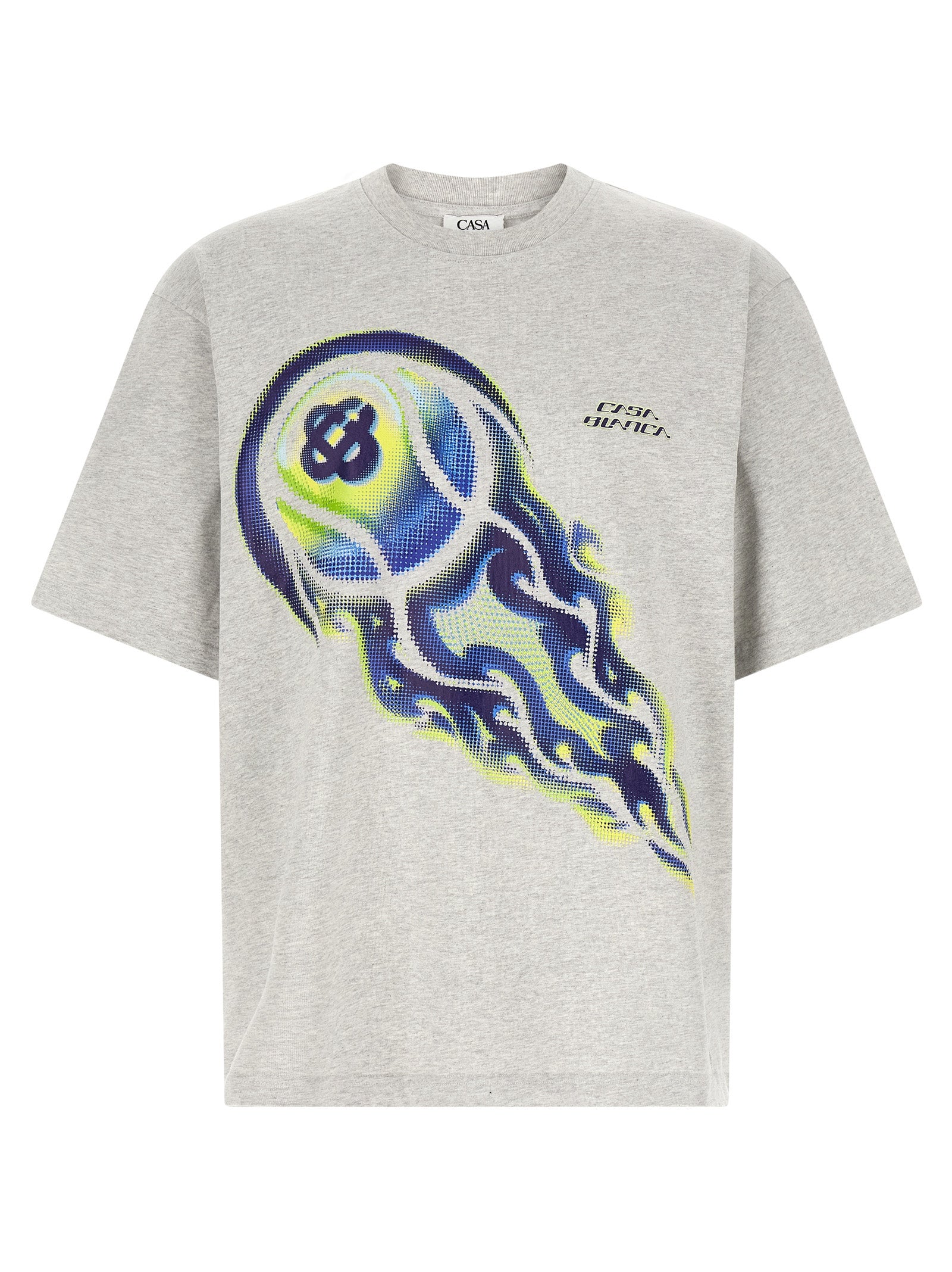 Casablanca Men 'Flaming Tennis Ball' T-Shirt CASABLANCA