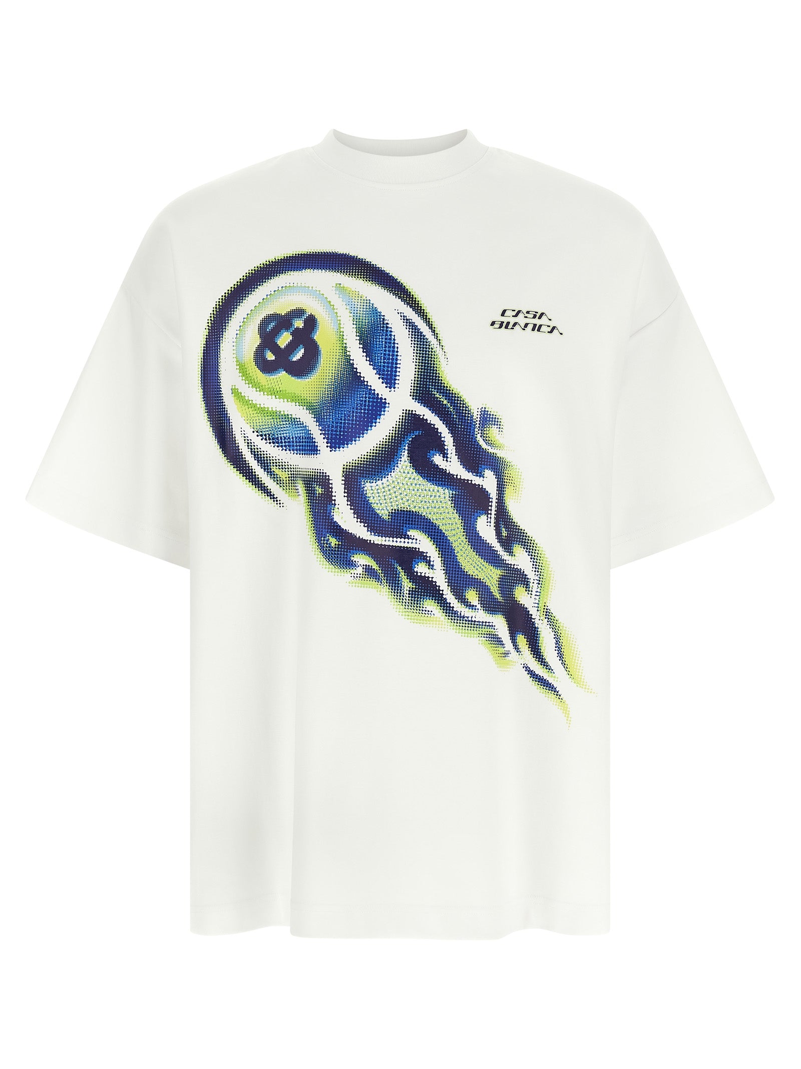 Casablanca Men 'Flaming Tennis Ball' T-Shirt CASABLANCA
